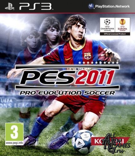 Pro Evolution Soccer 2011 (2010/PS3/MULTI6/RUS)