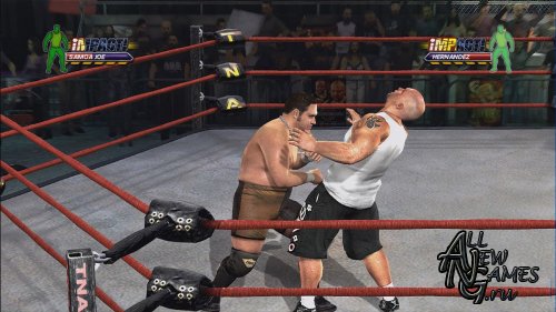 TNA Impact! Cross the Line (2010/ENG/XBOX360/PAL)