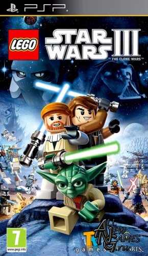 LEGO Star Wars III: The Clone Wars (2011/ENG/PSP/Fix)