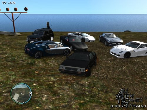 Grand Theft Auto IV Full Car Pack v.7 (2011/ENG)