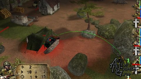 Legends Of War: Patton's Campaign (2011/PSP/ENG)