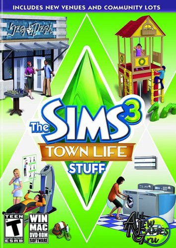 The Sims 3: Town Life Stuff (2011/RUS/ENG/MULTI)