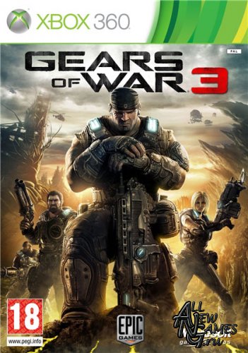 Gears of War 3 (2011/XBOX360/RF/RUS)