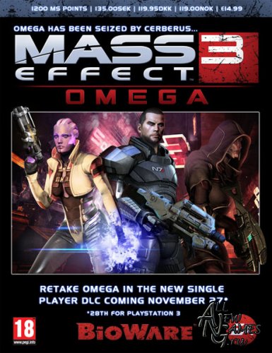 Mass Effect 3 Omega (2012/ENG/Add-on)